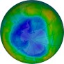 Antarctic Ozone 2011-08-19